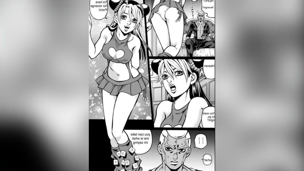 Cute Jolyne Lewd Challenge Cute Jolyne Lewd Challenge