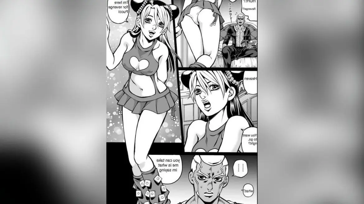 Cute Jolyne Lewd Challenge Cute Jolyne Lewd Challenge