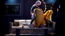 Ankha have wild sex and her ass was very hard fucked