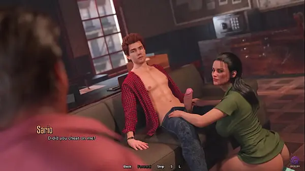 Cuckold Husband Watching His Wife Sucking My Big Dick – 3D Hentai Animated Porn – Life in Santa County