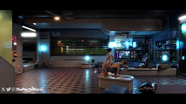 Cyberpunk 2077 – Panam fucks all night (ThePartyWurm)