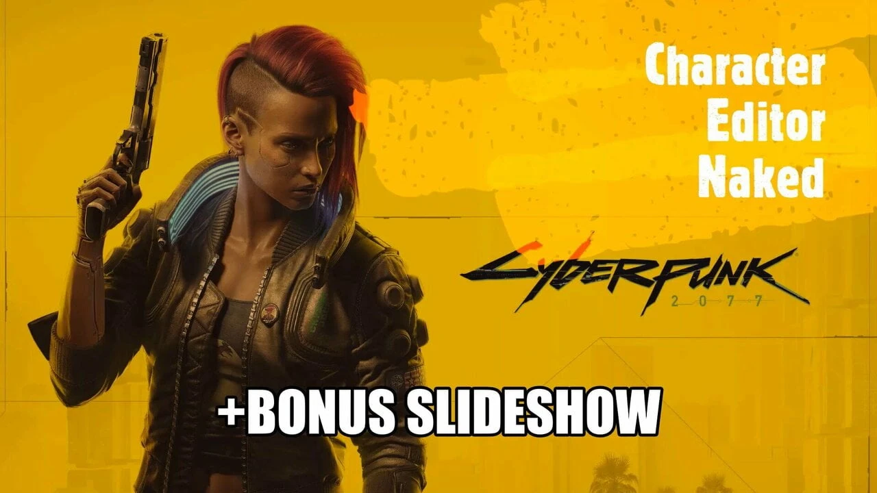 Cyberpunk2077 – Character Editor & Slideshow (Playstation 4)