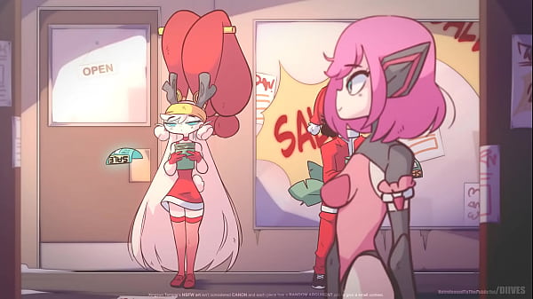 Натягивает рогатую после работы. Автор Diives