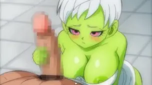 DAGON BALL SUPER – LOST EPISODE – Hanjob and Cum Rain Reward P6