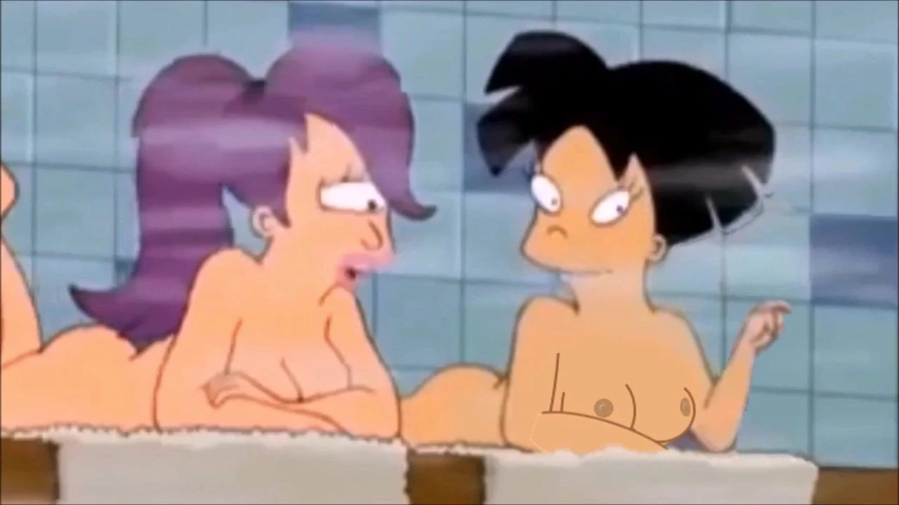 Futurama – Amy Wong Flashing Her Tits in the Sauna