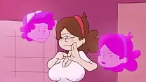 Gravity fall dipper se aventurando no corpo na mabel