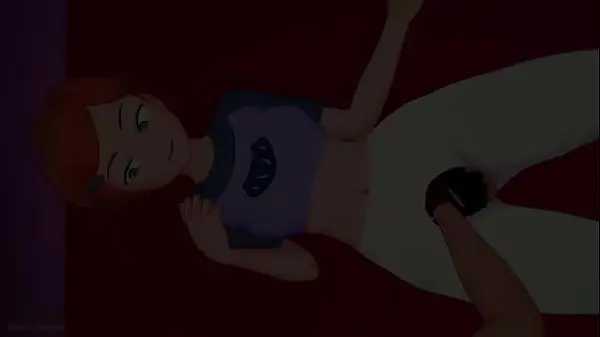 Gwen quiere acariciar una gran polla (hentai) (versión adulta)