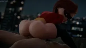 Helen Parr cowgirl big ass – Incredibles (FpsBlyck)