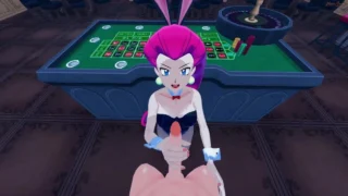 jessie gets pov fucked by you in a casino pokemon hentai
