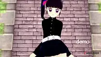 Kanao of kimetsu having sex
