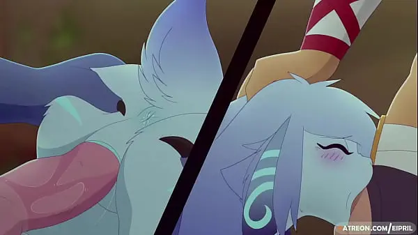 [ Lamb gets ganged by Wolf & Lee Sin ] by Eipril