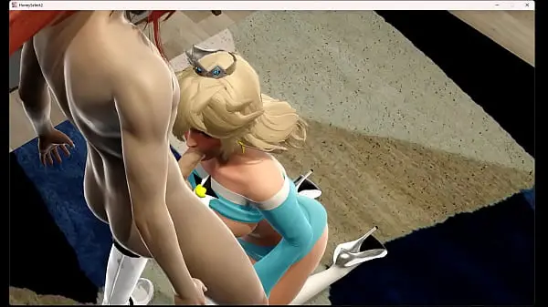 Mario Bross Hentai – Rosalina Blowjob & fucked cum in his mouth and pussy – Japanese Asian Manga Anime Film Game Porn