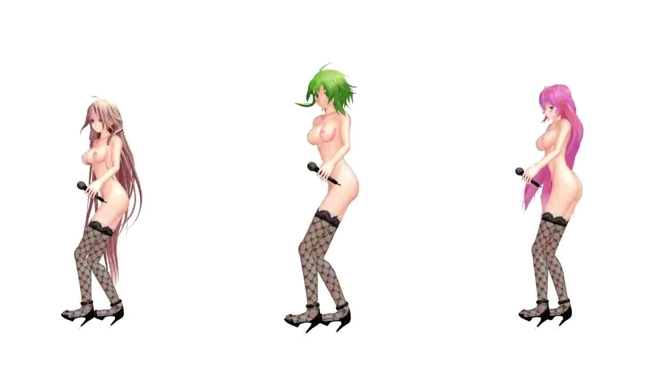MMD IA Luka and Gumi Dance
