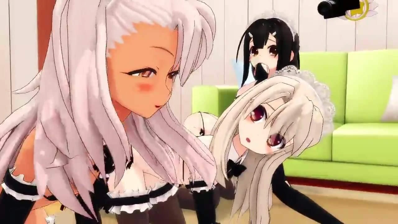 MMD R-18 chloe  illyasviel miyu