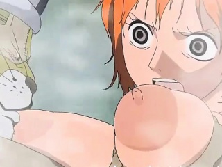 One Piece Porn – Nami in extended bath scene