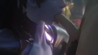 Overwatch Widowmaker blowjob – (Fpsblyck)