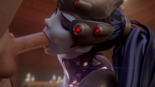 Overwatch Widowmaker face fuck – (Fpsblyck)
