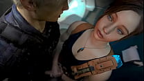 RE2 Claire Jerk off