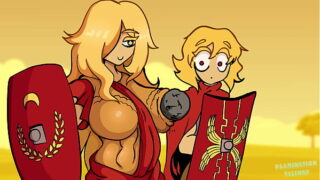 roman empress boob armor teaser hentai