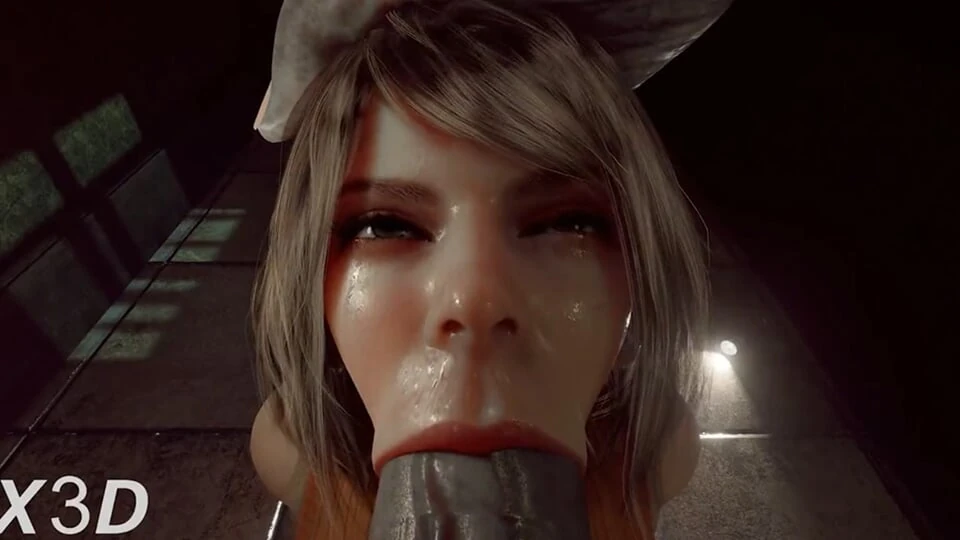 Sessho3D & X3D Tasty intense blowjob tasty mouth thirsty for semen swallowing sweet intense pleasure buttocks thirsty for