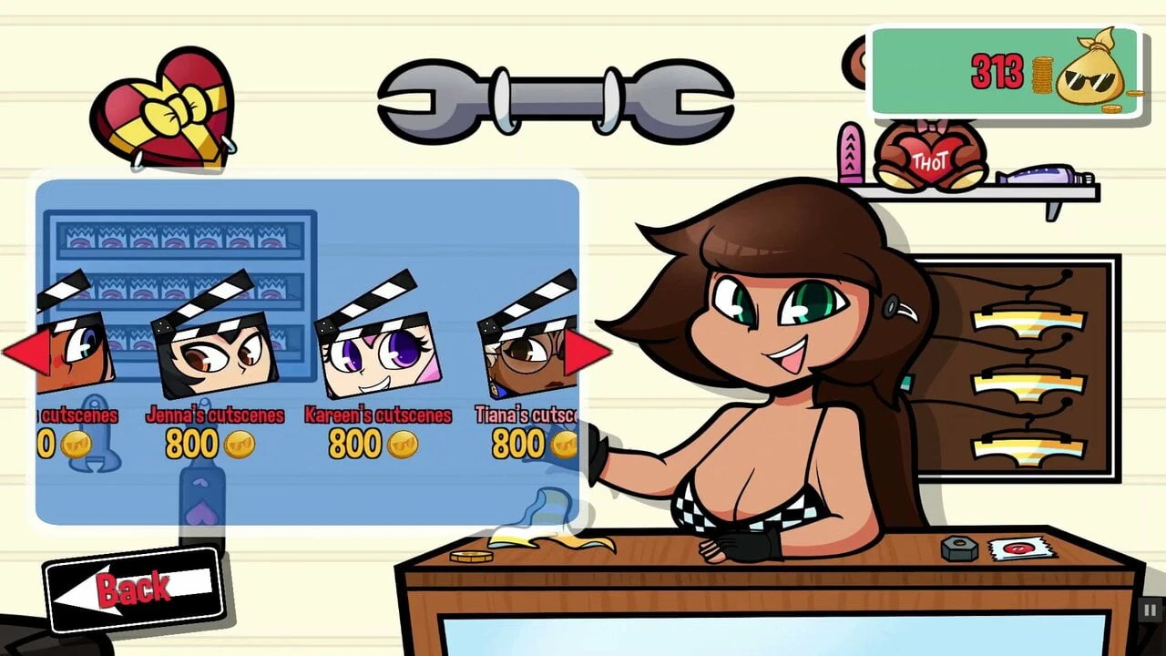 Shady Lewd Kart Hentai NSFW Game Ep.1 Mario Kart sex porn