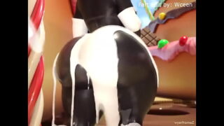 shy gal farts while twerking fart edit by wceen