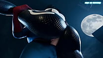 Spider-man fucked Silk standing pose