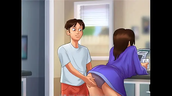 Summertime Saga ep 30 – Tomei banho, Deitei e Mexi na Buceta da Milf