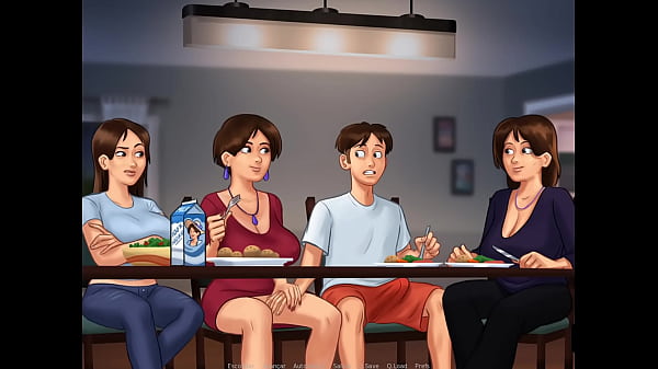 Summertime Saga ep 44 – Milf brigando pela minha Pica por Baixo da Mesa