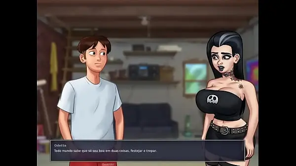 Summertime Saga ep 87 – Plano pra Fazer a Peituda Odette pegar a Ruivinha Gracce
