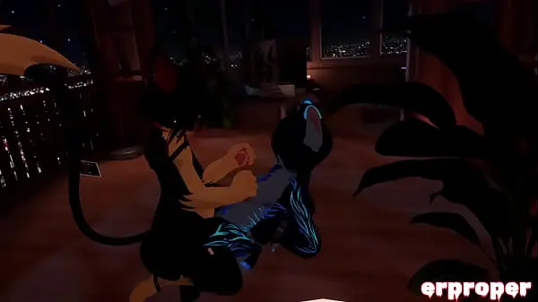 Vrchat two furries one beautiful night