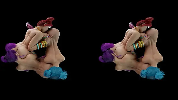 VReal 18K US Cracs Lesbian Triangle Licking Assholes – Cyberpunk 2077 Parody