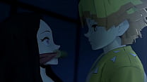 Zenitsu e Nezuko greatm8 hentai sucking