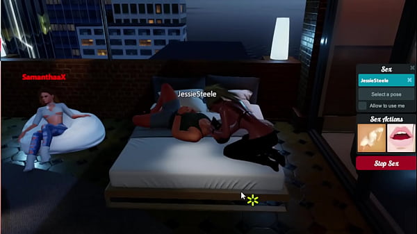 Haciendo el amor al aire libre en un balcón con vista a la ciudad