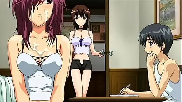 Step Sister and Brother Caught in Action | Hentai