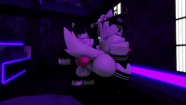 Hard sex with my furry girlfriend in Roblox :P