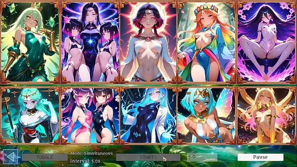 Battle Babes Hentai Game Slideshow – 10 Hot Fantasy Girls ft. Elara, Seraphina & Morrigan! 2000  Sexy Anime Cards