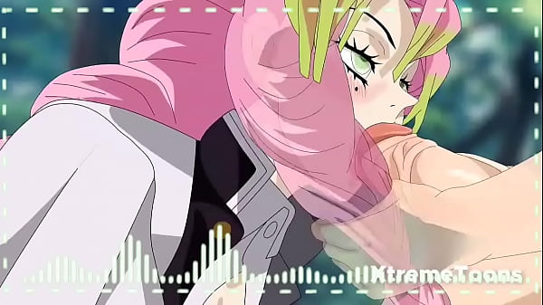 Mitsuri Kanroji, la pilar de el amor es FOLLADA Y chupa mi polla hasta SU GARGANTA para una INGESTIÓN DE SEMEN — Kimetsu no yaiba Demon Slayer