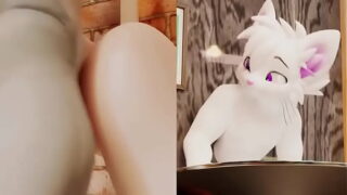 Trans kitty gets pounded