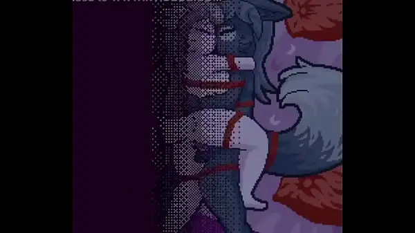 Animación yiff de gato peludo