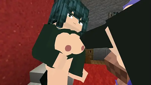 Jenny Mod Fapcraft Minecraft Galath has become Fubuki and Tatsumaki and they are horny and want to fuck