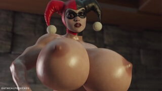 harley quinn assfucked with creampie