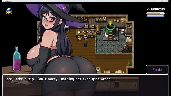 Lost Lagoon [ Harem HENTAI game ] Ep.4 sexy nurse naked examination a male for the first time !