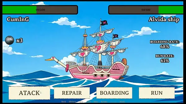 Lusty Buccaneers [ Parody Hentai Game ] Ep.4 CREAMPIE Alvida’s pirate pussy !