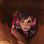 Overwatch POV Blowjob Schoolgirl Dva Wants Your Cum (Sound)