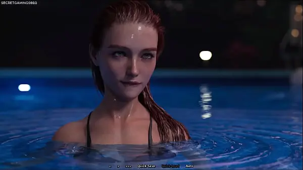 Dude Almost Got Caught Flirting With Sexy Redhead Slut, House Full of Hot Sluts – Summer Heat 04 3D Hentai Porn Game