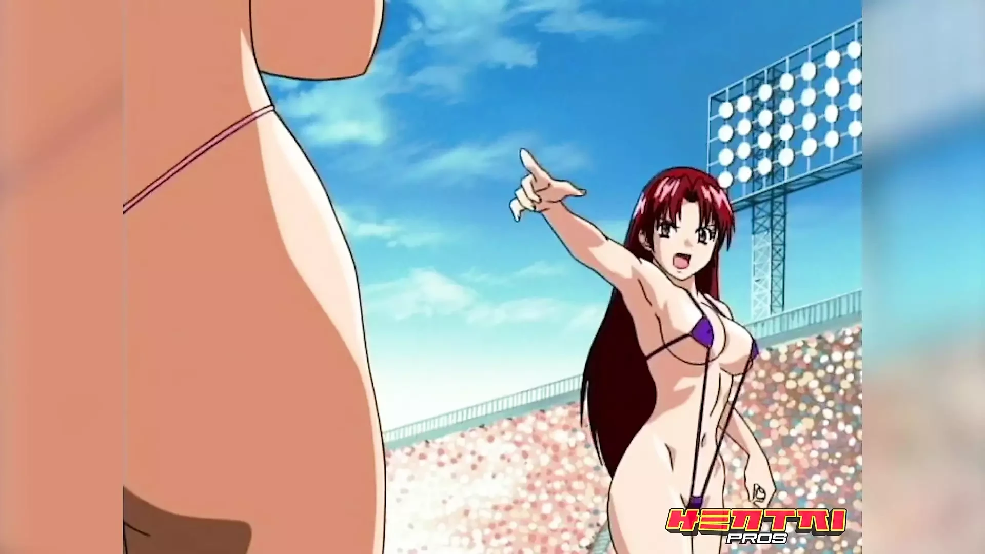 HENTAI PROS – Nako, Disappointed After Her Defeat By The Air-Fan Man, Asks Her Manager Shuto For Some Sexual Relief