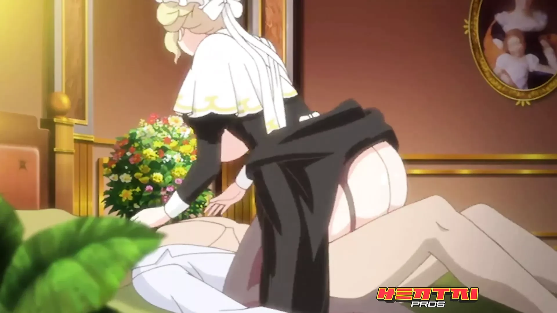 Horny Maid Maria Gives Her Customers Her Undivided Attention