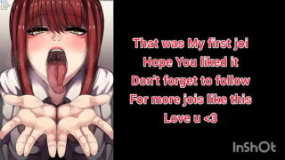 JOI hentai your dick dominates Makima Chainsaw man porn anime Jerk off instructions