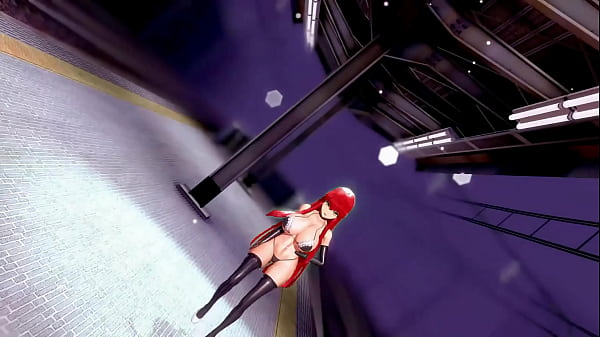 Code Geass C.C. Hentai Undress Dancing Lupin Big Boobs Mmd 3D Redhead (CLIP)
